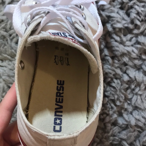 Converse White Canvas Low Top - Picture 6 of 7
